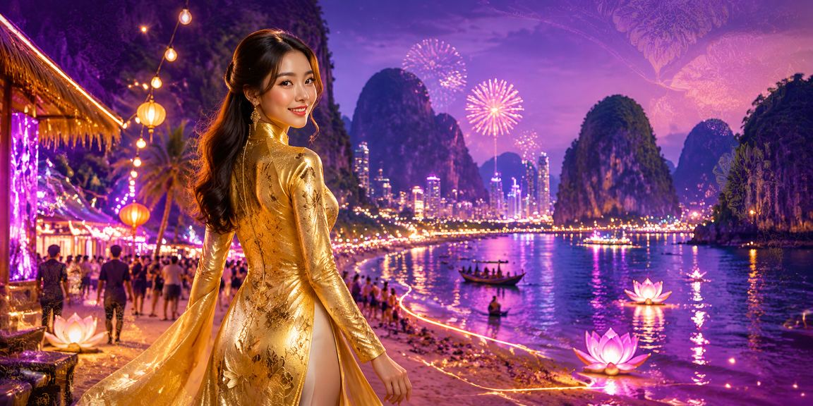 Không gian giải trí casino phong cách áo dài tại Ninh Bình